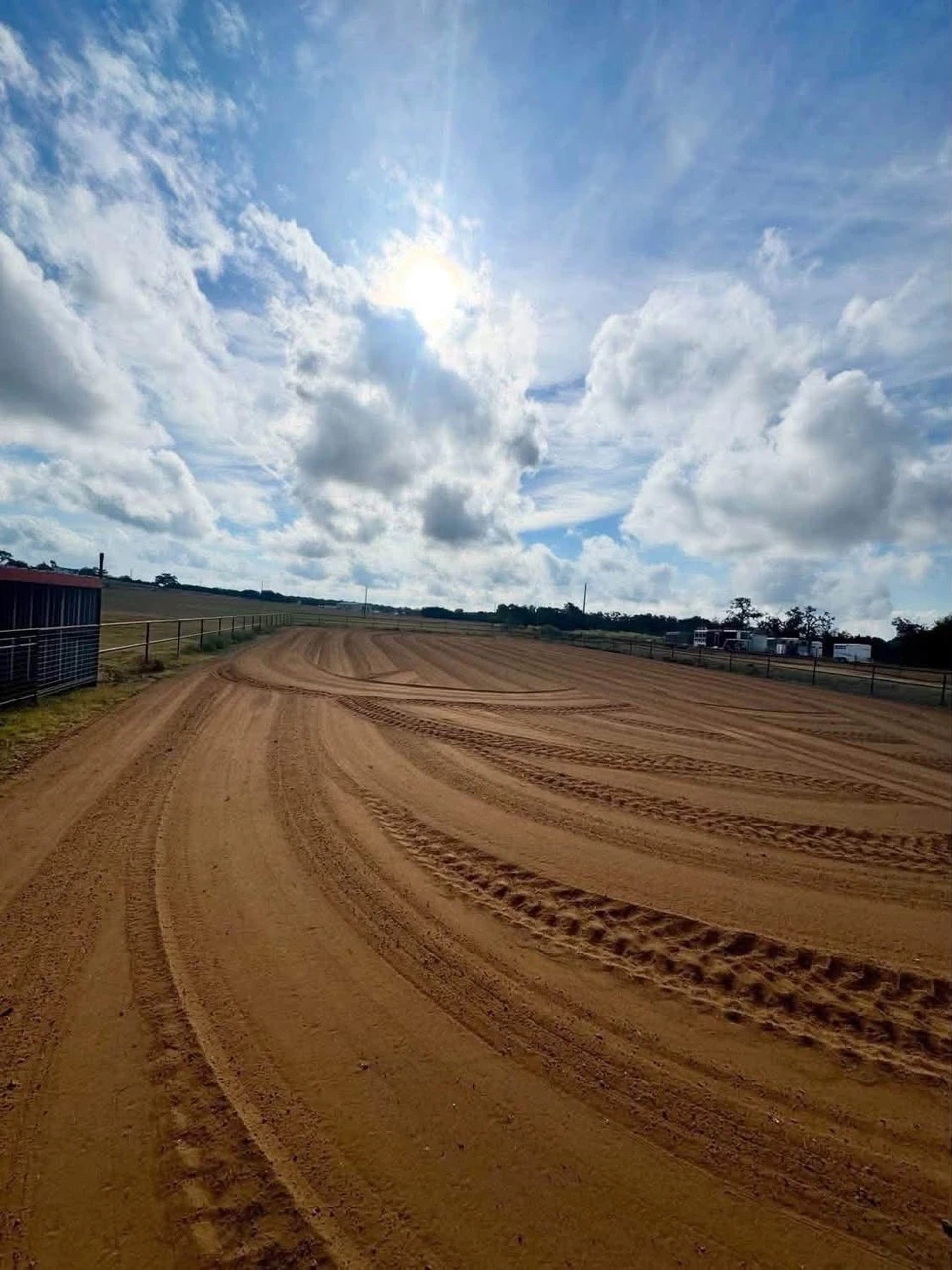 Horse Arena Sand & Property Services for a South Texas property